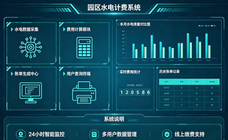崂山区省电园区水电计费系统节能标准 客户至上 青岛海瑞达网络科技供应