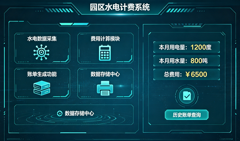 青岛维修园区水电计费系统节能标准 诚信为本 青岛海瑞达网络科技供应