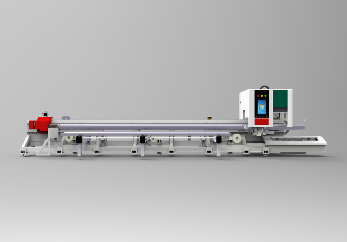 批量上料管材激光切割机多少钱一台,管材激光切割机