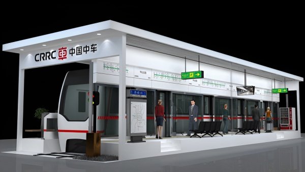 中國南車列車展廳