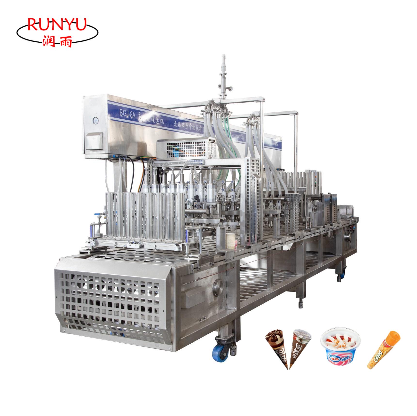BGJ-8 Ice Cream Filling Machine