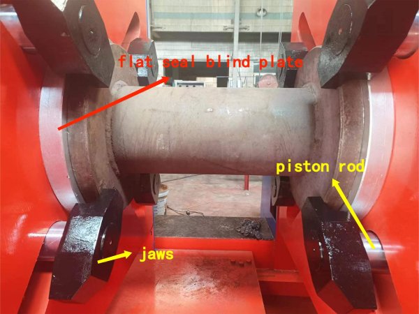 YFT-600平臥抱爪型液壓閥門測試臺用于法蘭結(jié)構(gòu)閥門性能測試