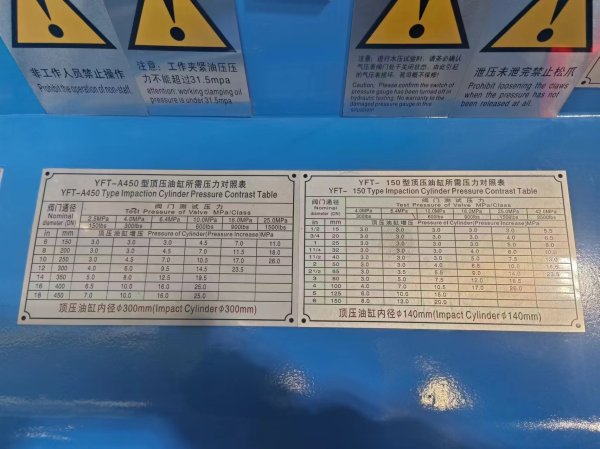 YFT-C450只能型PLC控制閥門測試臺