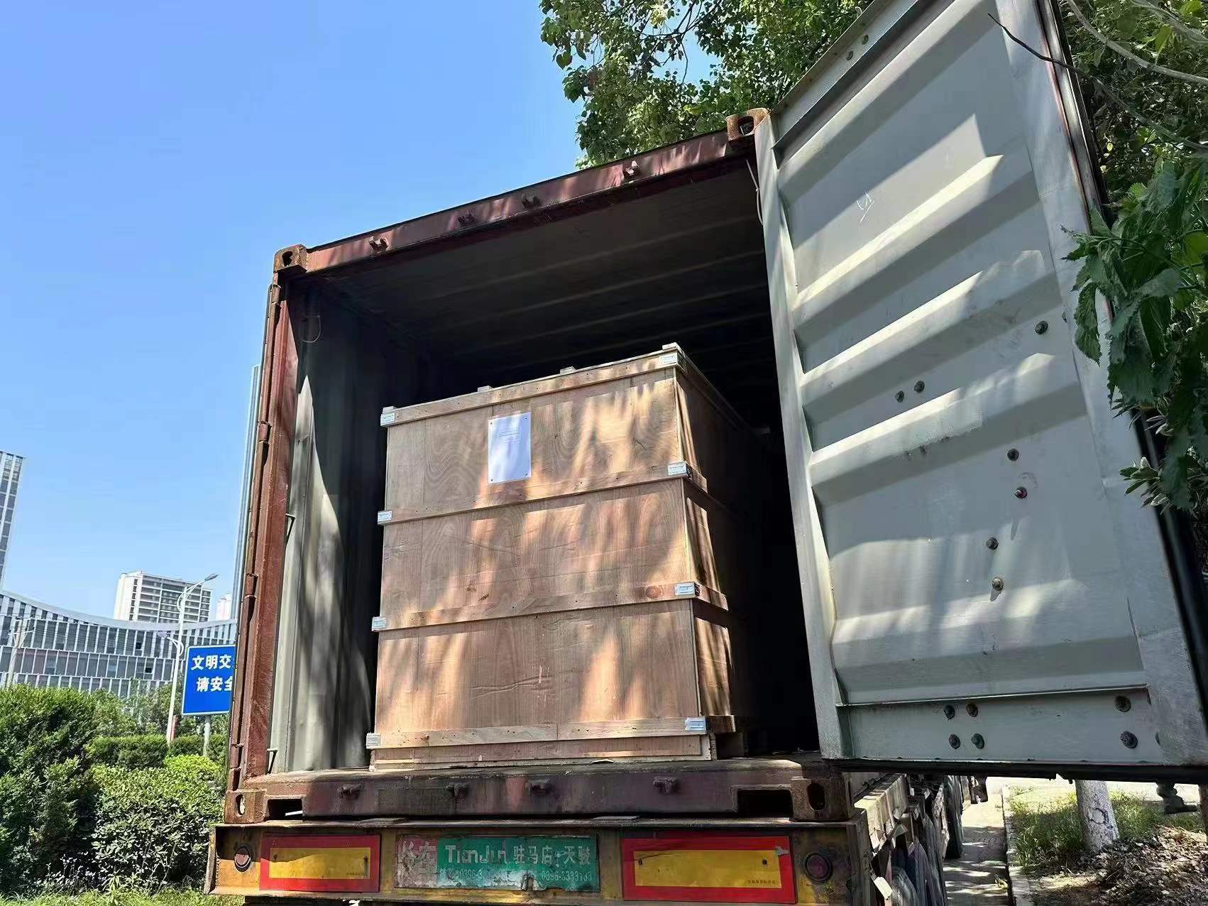 2024年7月中期成功向印尼出售第二臺平臥型閥門測試臺，我司在東南亞的市場一片開朗