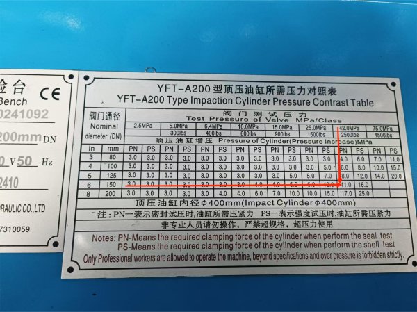 YFT-A1000PLC操作系統(tǒng)大型球閥試驗臺