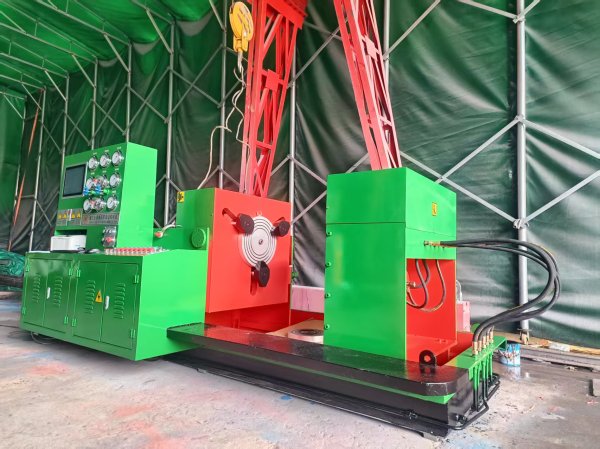 YFT-350抱壓型閥門試驗(yàn)臺(tái)，帶PLC操作系統(tǒng)