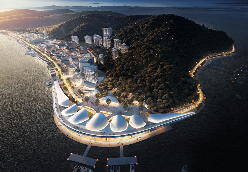 舟山市半升洞客運(yùn)站場(chǎng)及城市廣場(chǎng)