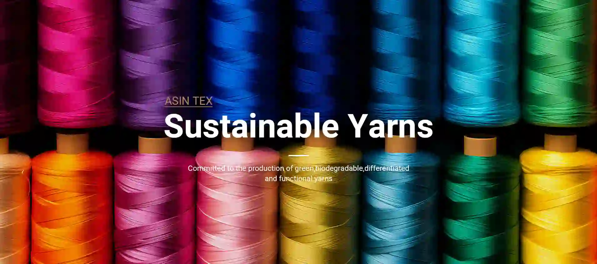 Functional Yarns Manufacturer | High Quality Production | Asin Tex