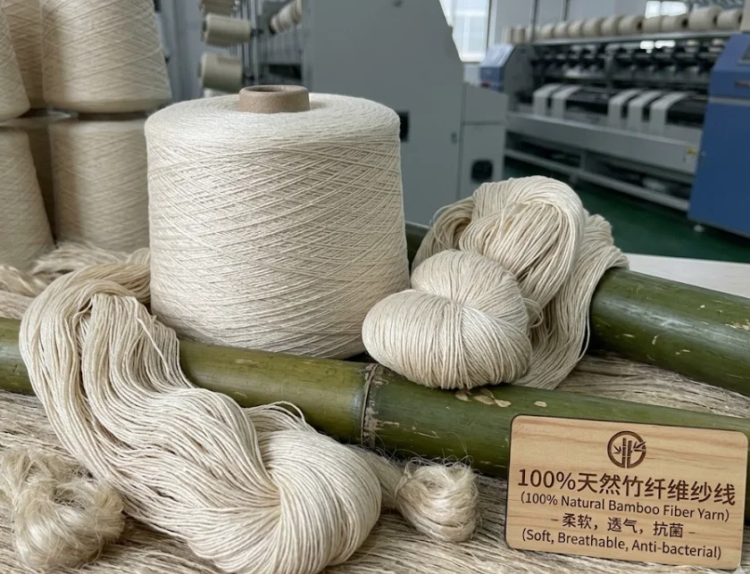 Bamboo yarn