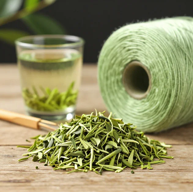 Green tea yarn