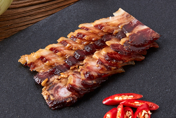 廣東名優(yōu)臘肉銷售 中山市得福肉食制品供應