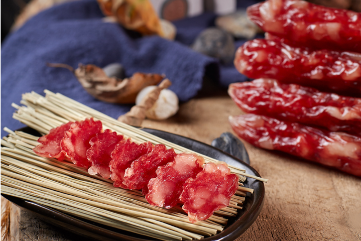 廣東廣式	臘腸 中山市得福肉食制品供應(yīng)