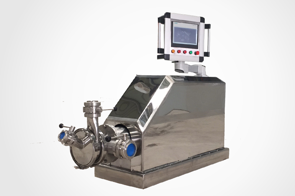 In-line high shearing mixers