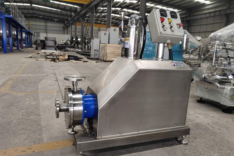 In-line high shearing mixers