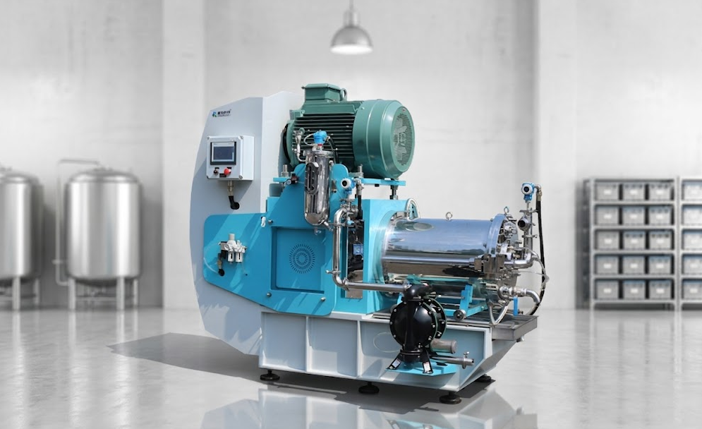 N-ceramic/PU horizontal bead mill