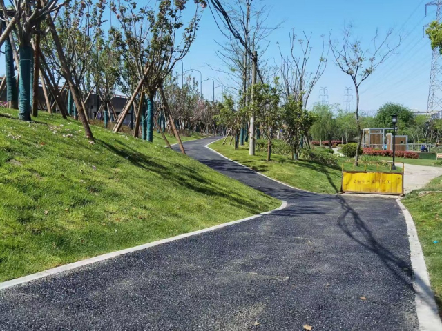 上海优势园林道路景观路面路面硬化,园林道路景观路面