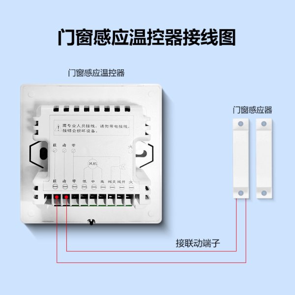 門窗聯(lián)動(dòng)-風(fēng)機(jī)盤管聯(lián)網(wǎng)溫控器