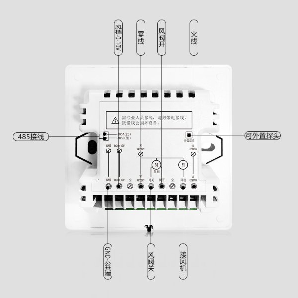 220V模擬量0-10V聯(lián)網(wǎng)溫控器