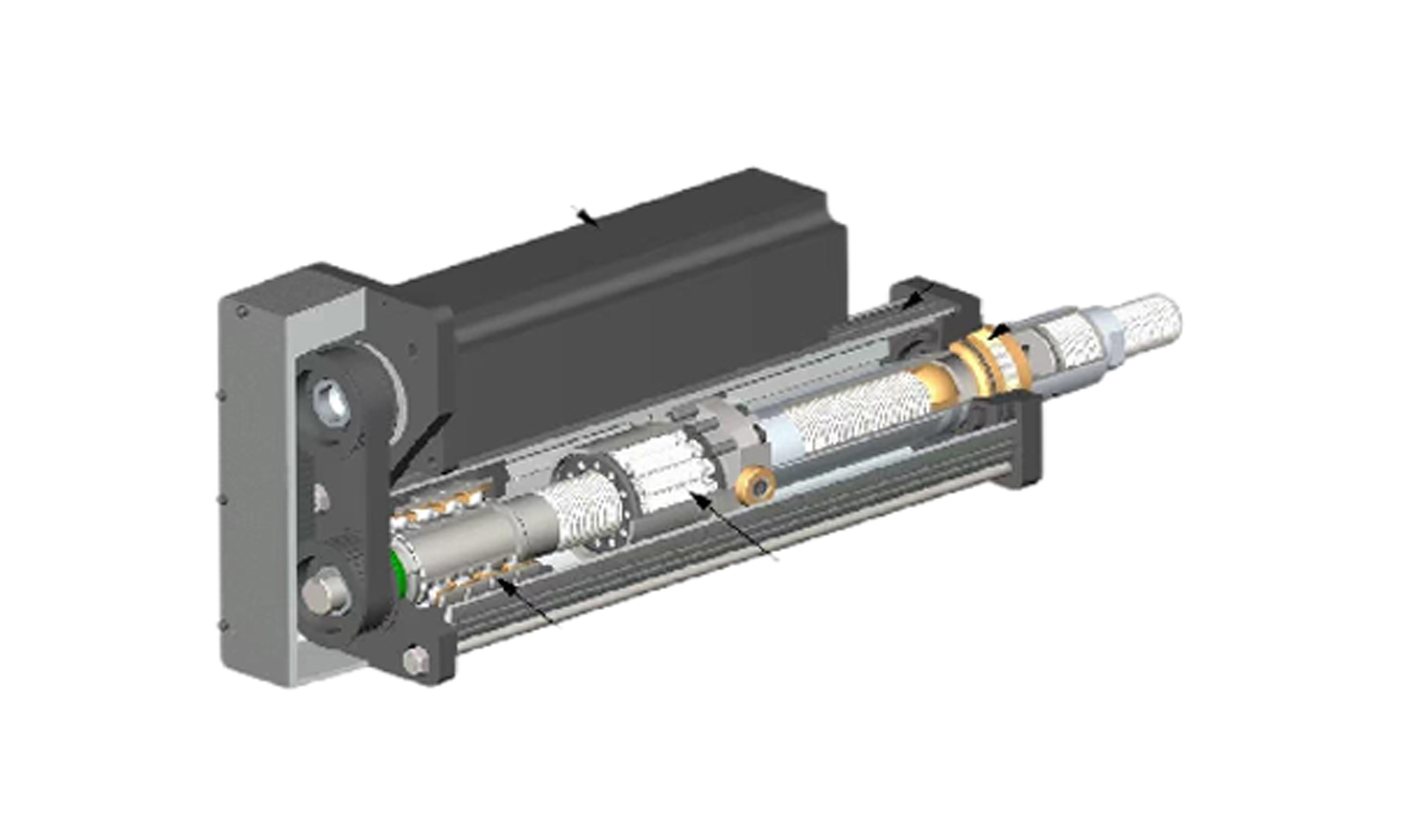 电动缸电气控制系统功能解析：六大模块实现精确操控