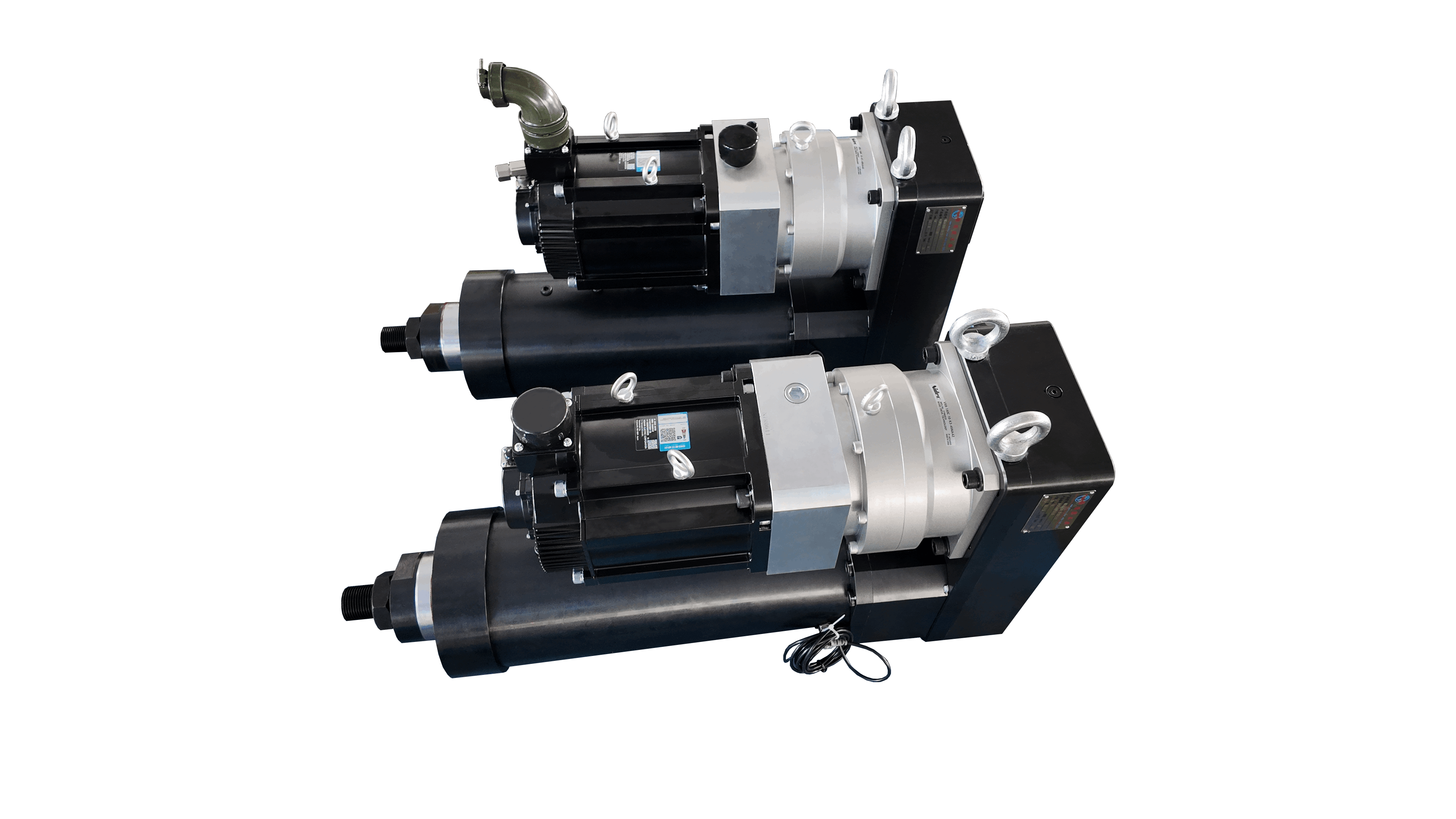 双工位伺服压机zhuan用内置高精度传感器电缸项目