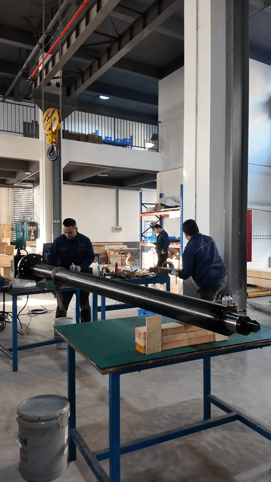 全浸油式重载电缸项目