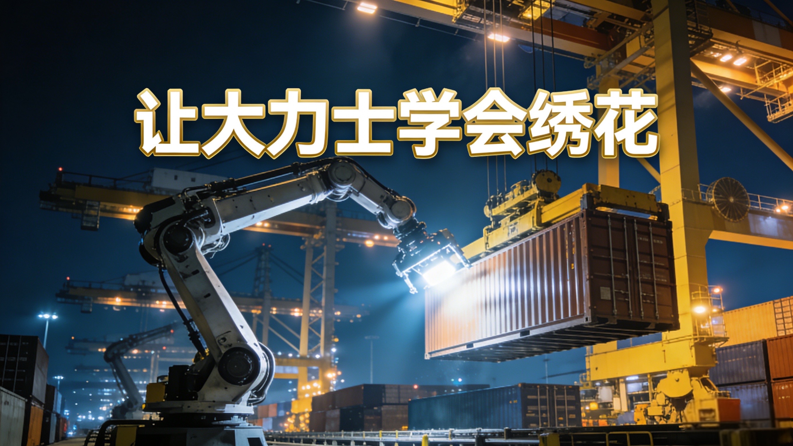 从“大力士”到“巧匠”：电缸如何让港口机械学会“绣花功夫”？
