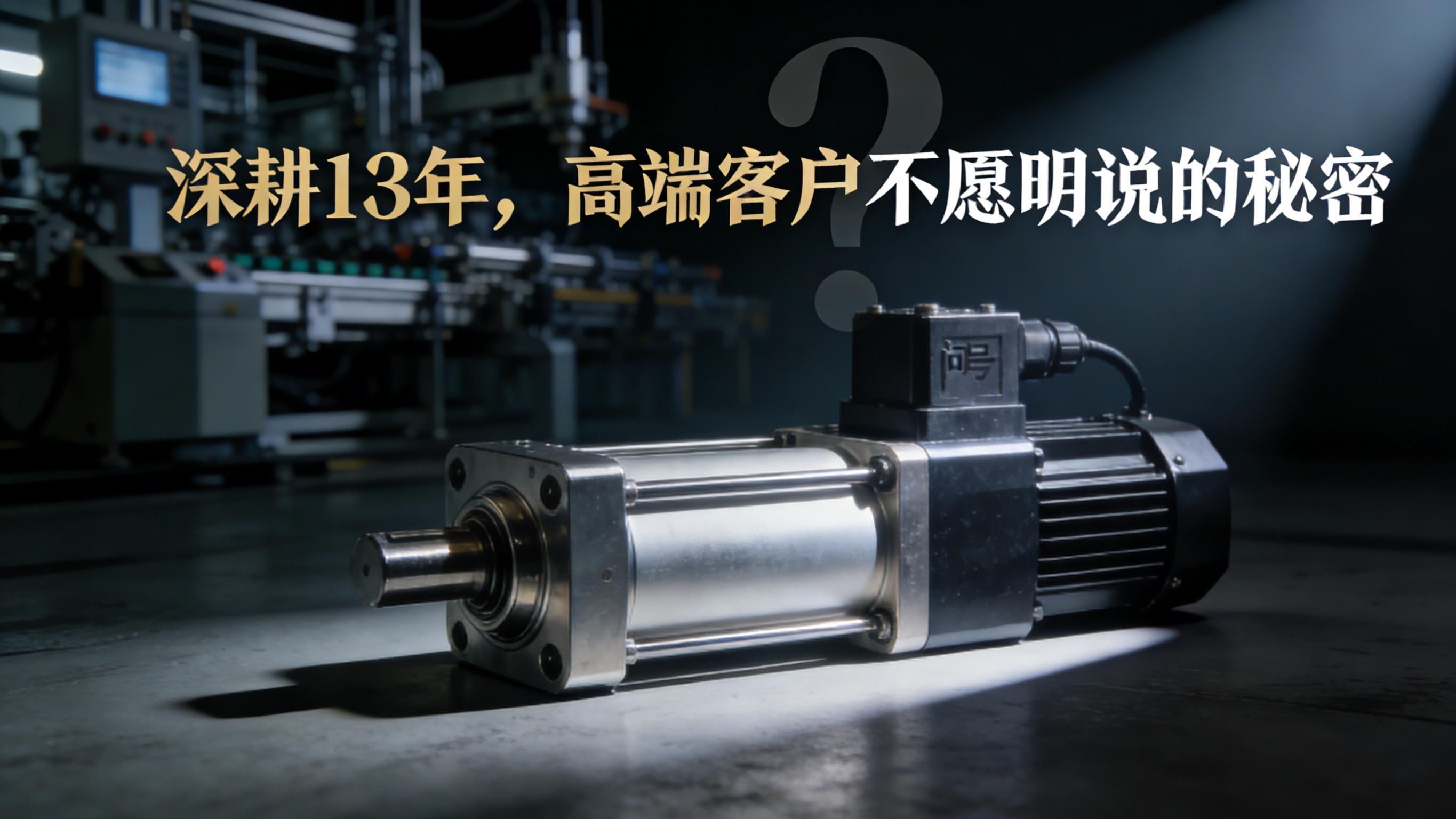 第1集：悬念｜深耕电缸13年，高duan客户的“隐藏需求”藏不住了