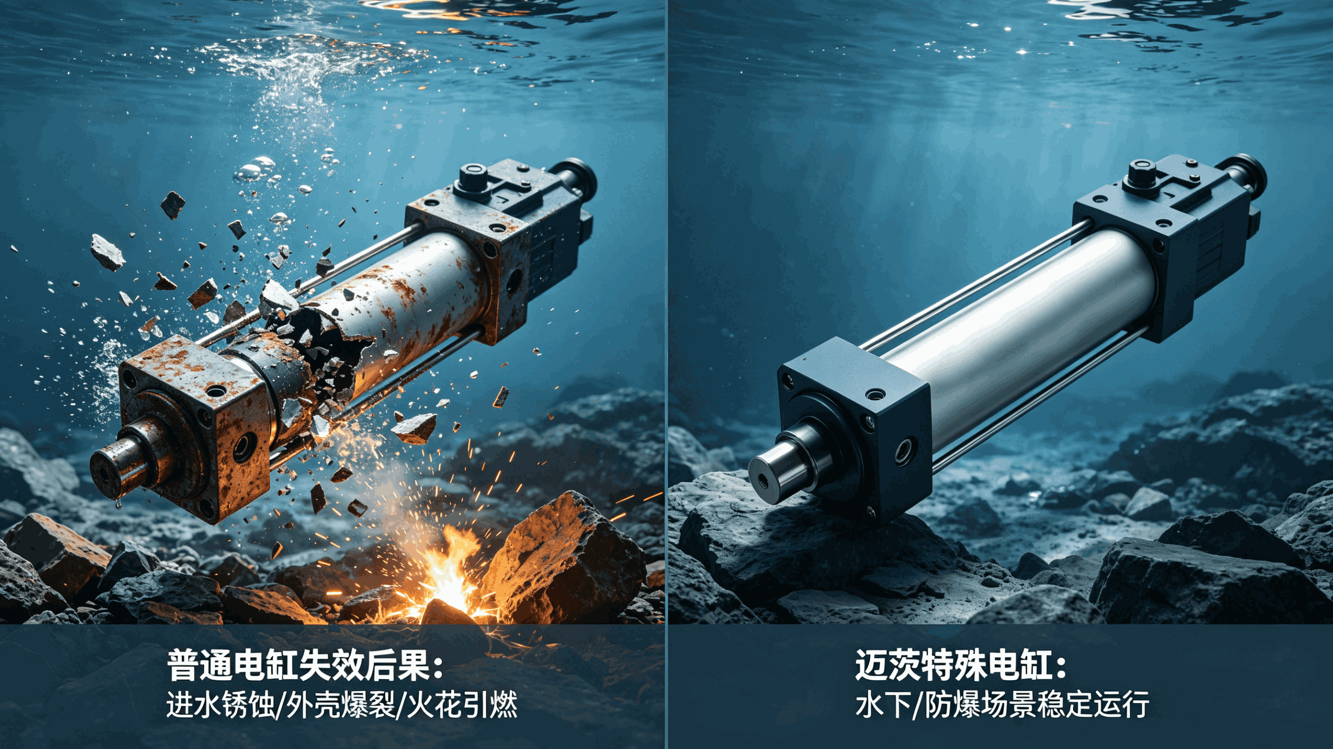 防爆防水电缸凭什么选迈茨？13年的沉淀懂标准、更懂安全！