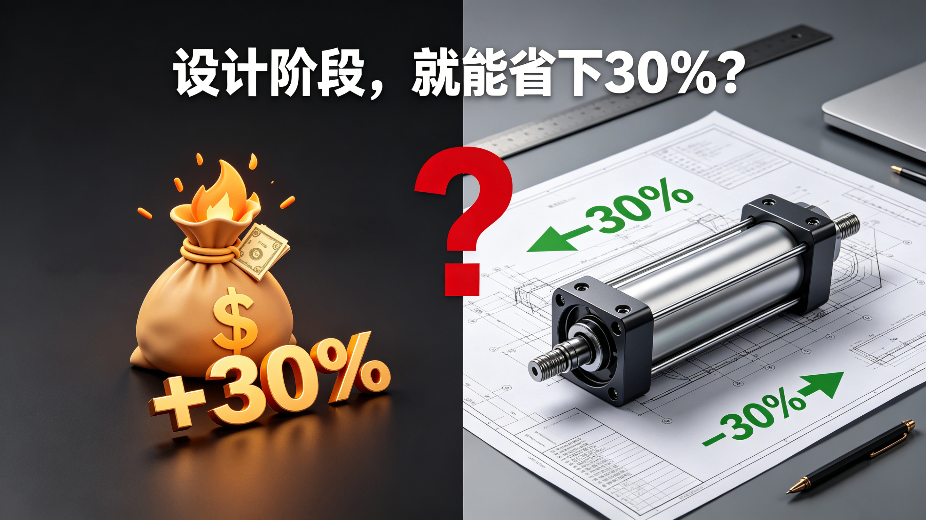 电缸降本关键是什么？设计阶段做好这几点，少花 30% 冤枉钱！