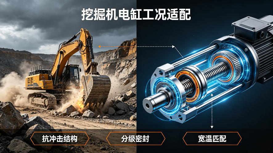 挖掘机粉尘 / 冲击 / 高低温三重考验，工况定制才是设备长效运行核xin