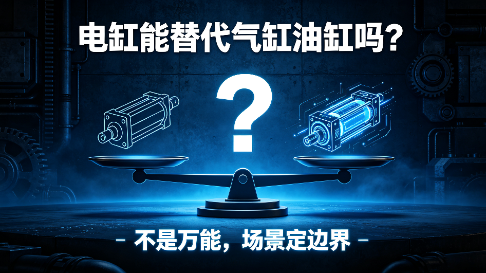 智能制造时代，气缸油缸要被电缸彻底淘汰了吗？看完这篇就知道了