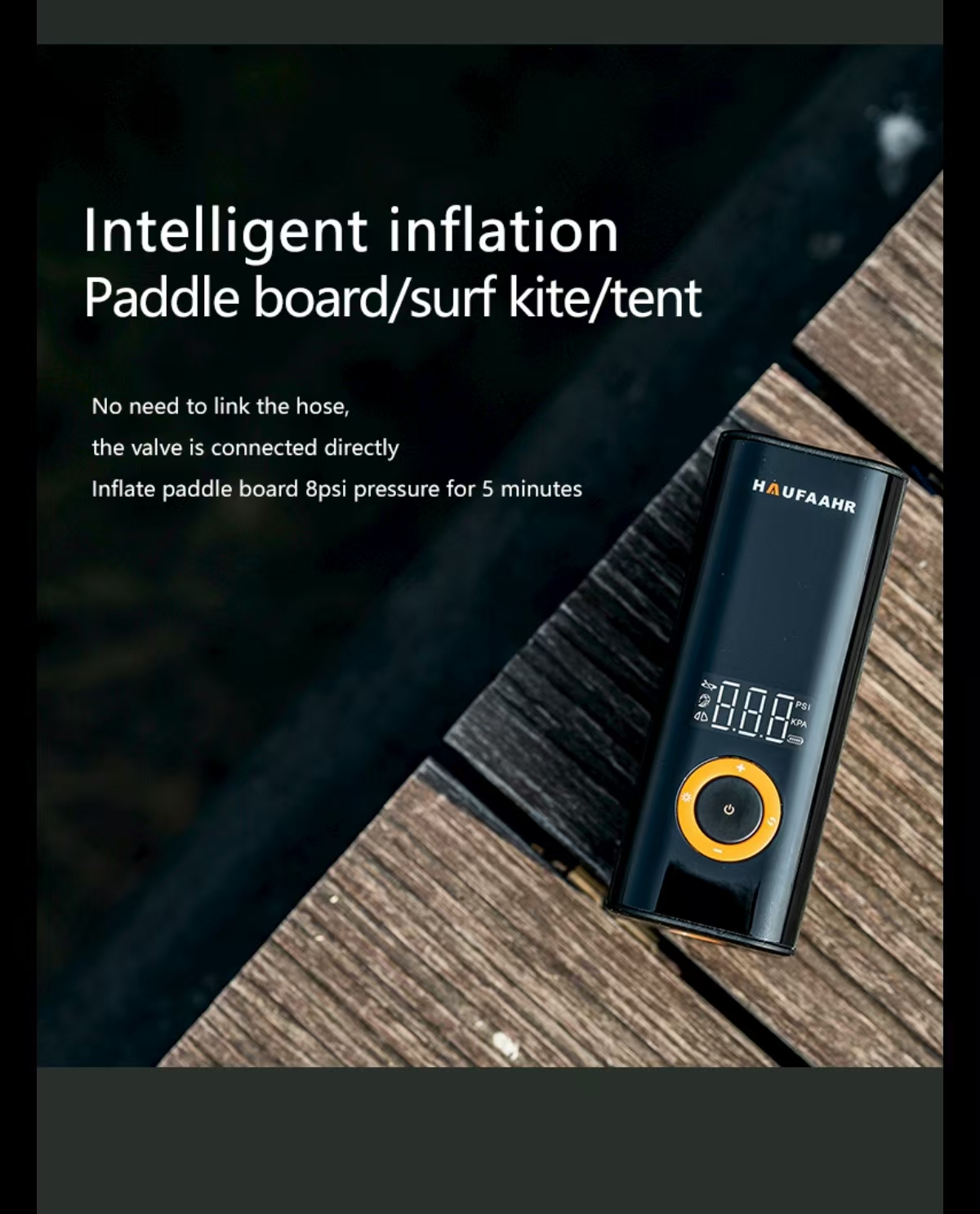 rechargeable kayak pump
