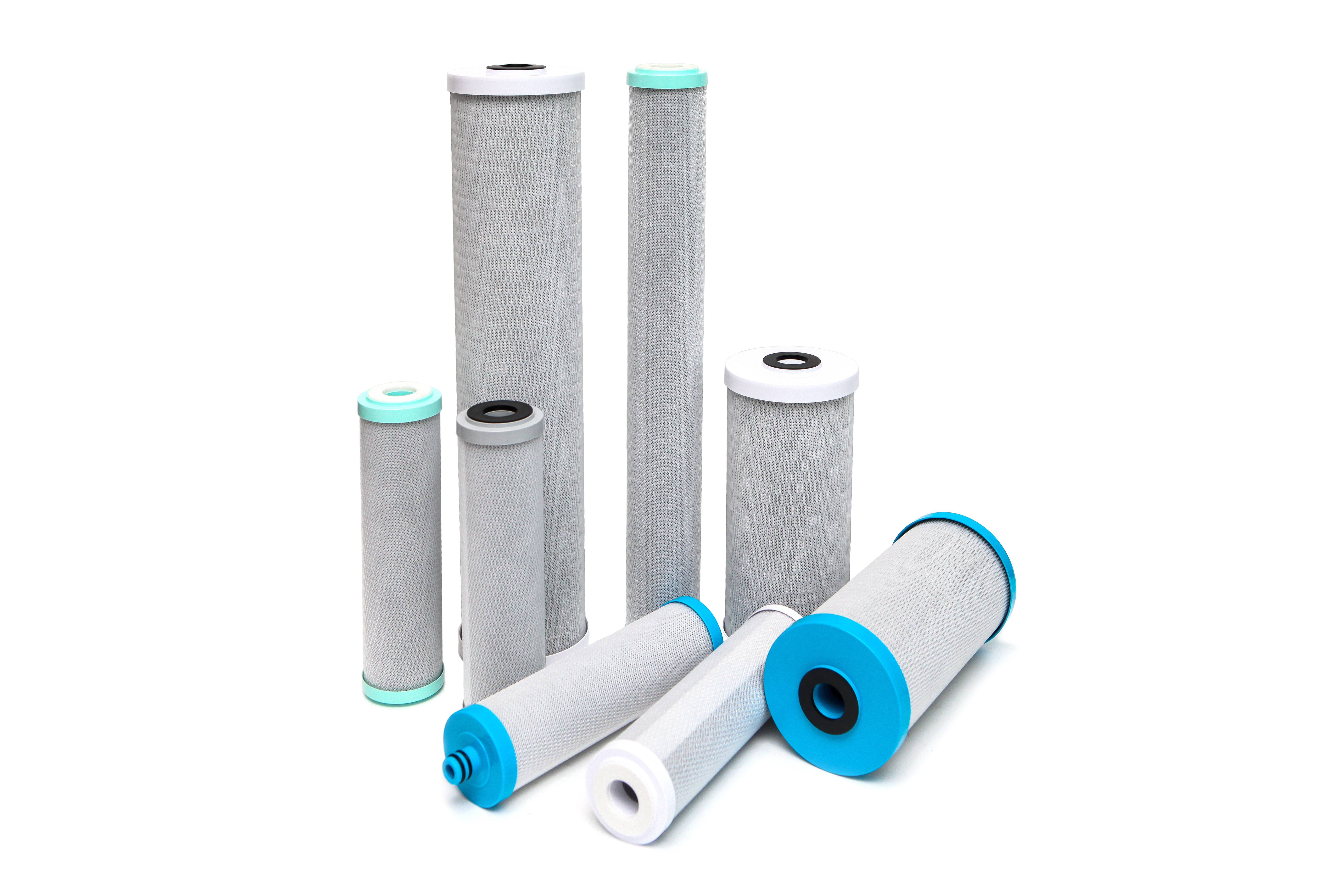 Premium Coconut Shell Activated Carbon Block Filter - NSF 42 Tested for Chlorine/Odor Reduction