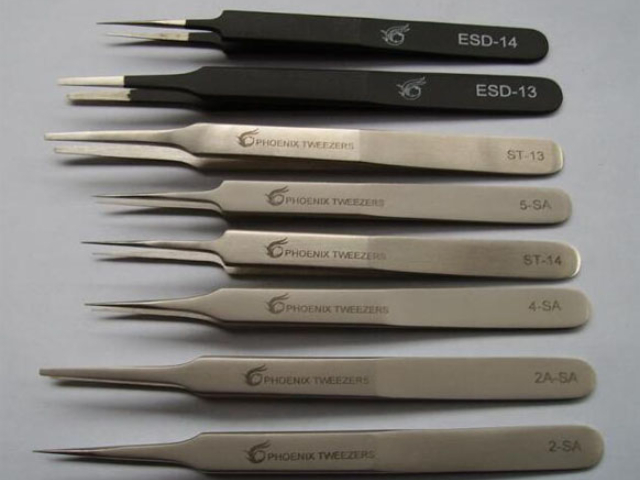 金属防静电镊子化工厂车间,防静电镊子