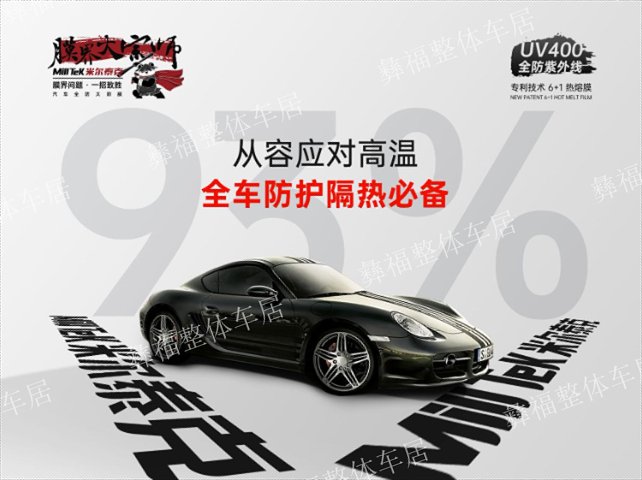 中国台湾无胶纹米尔泰克汽车窗膜,米尔泰克汽车窗膜