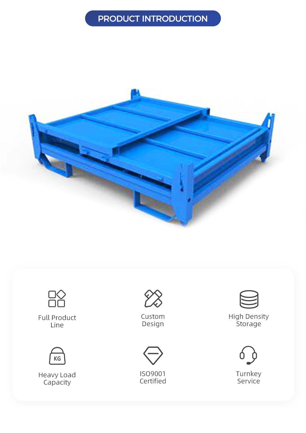 Robust Steel Pallet Box for Industrial Storage | TB