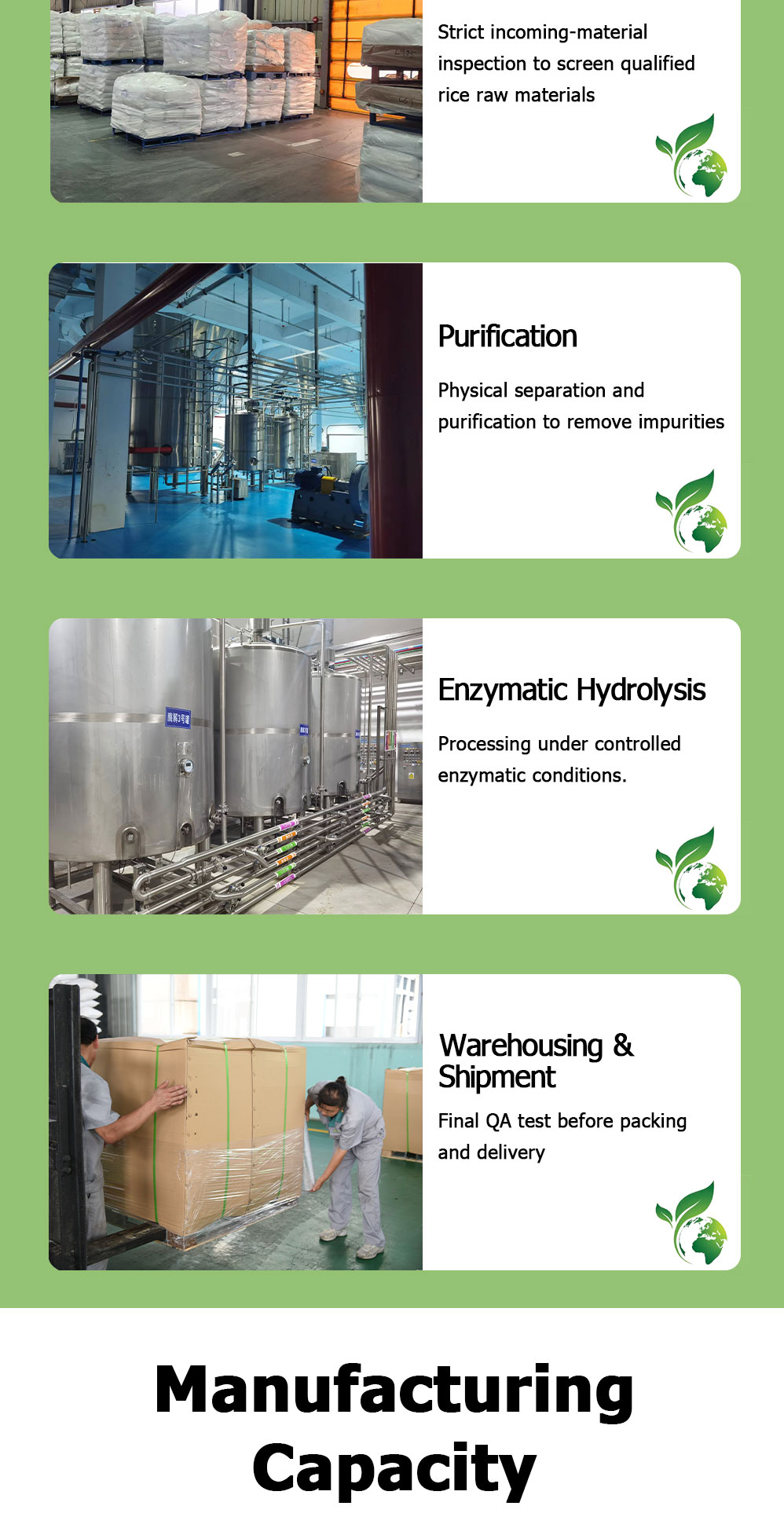 High Solubility Rice Protein Powder | Food Grade Plant Protein | SHUNXIN SHENGYUAN