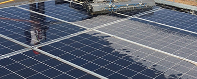 偉匠光伏清洗機(jī)器人大幅提升天合光能光伏電站發(fā)電收益