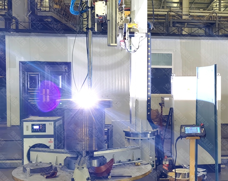 美焊MWSLD系列雙鎢自動堆焊系統(tǒng)應(yīng)用于山西機械加工行業(yè)項目