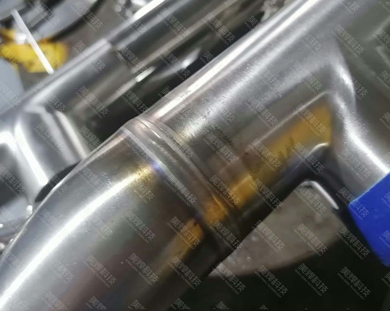 封闭式不锈钢管自动焊接设备应用于江苏省冷却设备行业项目