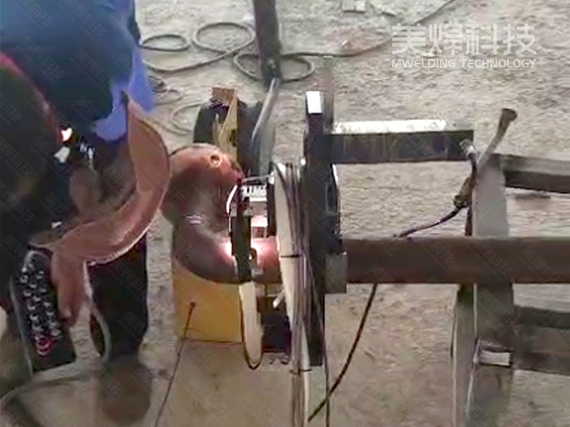 2138cc太阳集团官网入口MWG系列开放式管道自动焊机应用于广东省管道行业项目