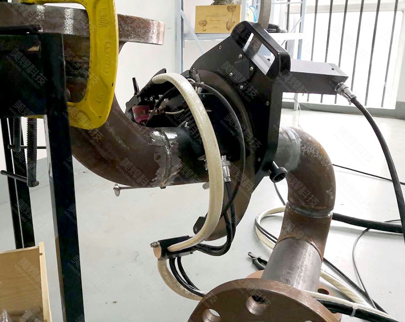 开放式管管焊接设备应用于四川石油化工行业项目