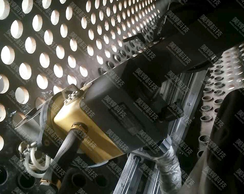 全位置管板焊机应用于河北省锅炉行业项目