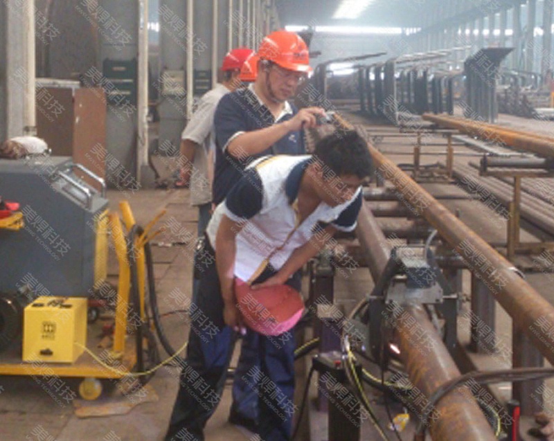 开放式管管焊接设备 管道自动焊接机应用于北京石油化工行业项目