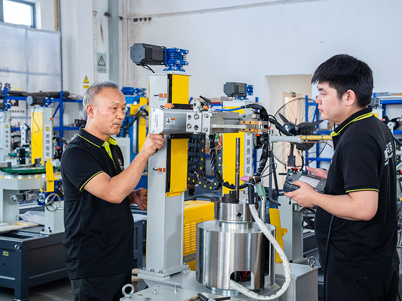 Debugging of welding equipment