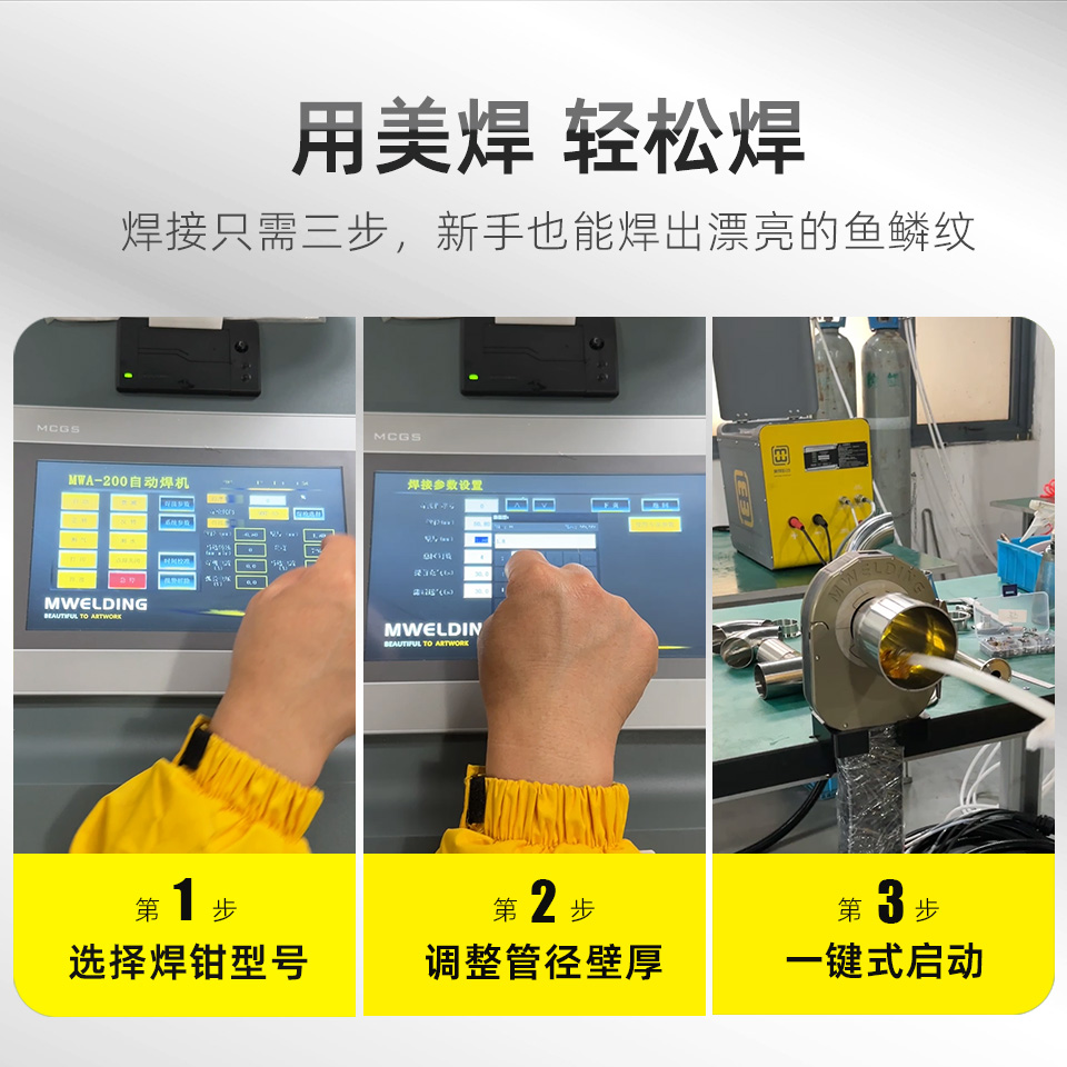 告别焊接痛点！美焊封闭式管管焊机，让薄壁管焊接更高效、更精准(图1)