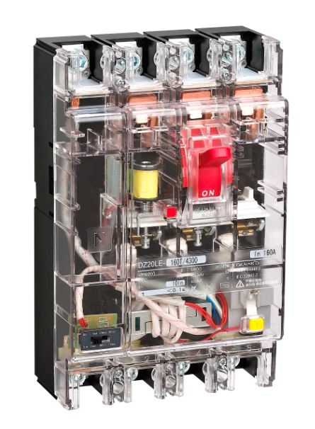 新DZ20LET透明剩余電流動作斷路器 