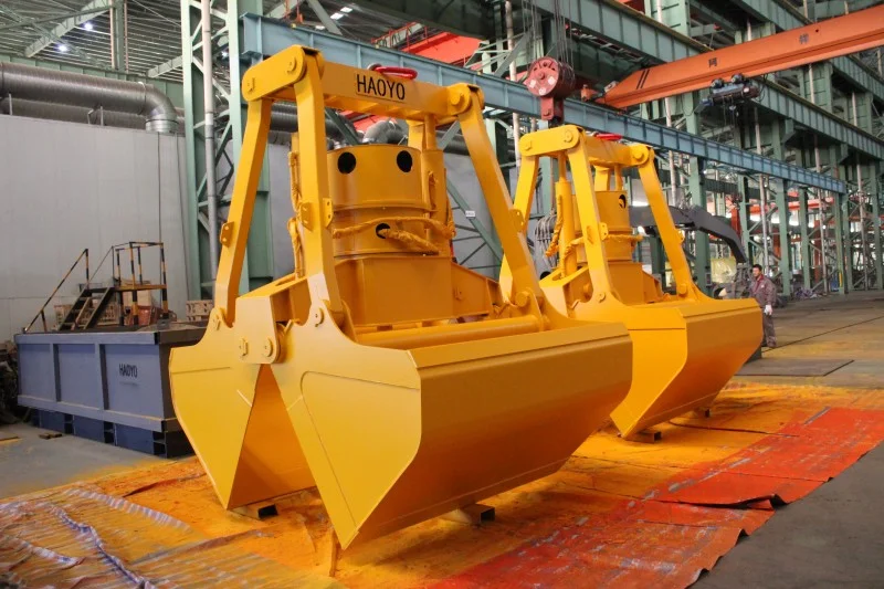 Group B Clamshell 4Cbm Electro Hydraulic Clamshell Grab Supplier