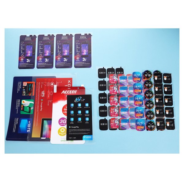 智能手機平板電腦屏幕顯示屏保護貼膜 兒童手表電話透明PET保護膜