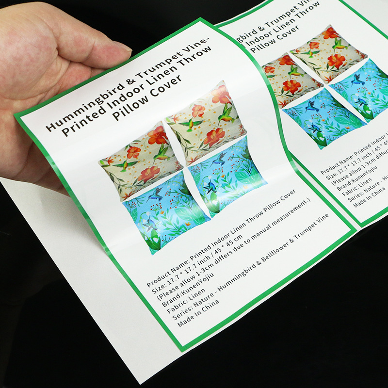 定制大尺寸PVC銅版紙不干膠貼紙 包裝貼紙 彩色不干膠標(biāo)簽印刷